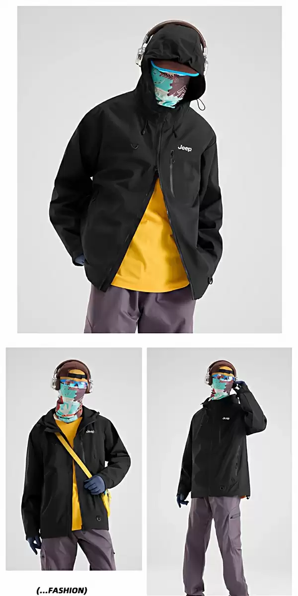 三防科技：Jeep多巴胺户外冲锋衣79.9元冲量（减210元）