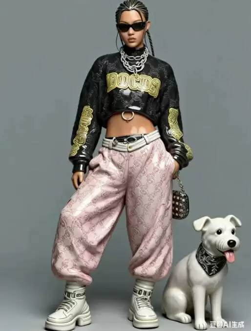 最近超火的盲盒手办照片 豆包也能一句话生成了