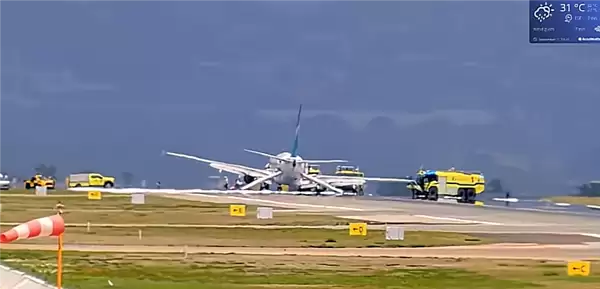 载有164人 加拿大一波音737客机硬着陆：3人被送医