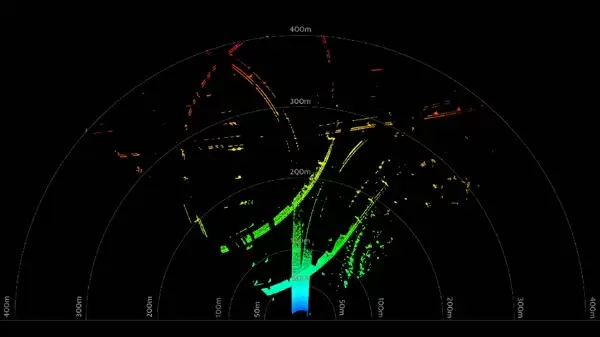 800线全球最高!禾赛新一代高性能激光雷达首发亮相:舱内可用
