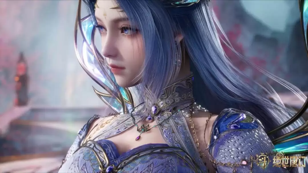 《斗罗大陆2》唐舞桐3D模型首次公开 美到窒息！