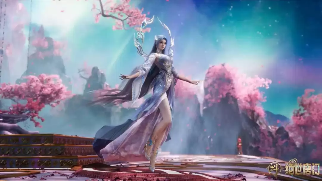 《斗罗大陆2》唐舞桐3D模型首次公开 美到窒息！