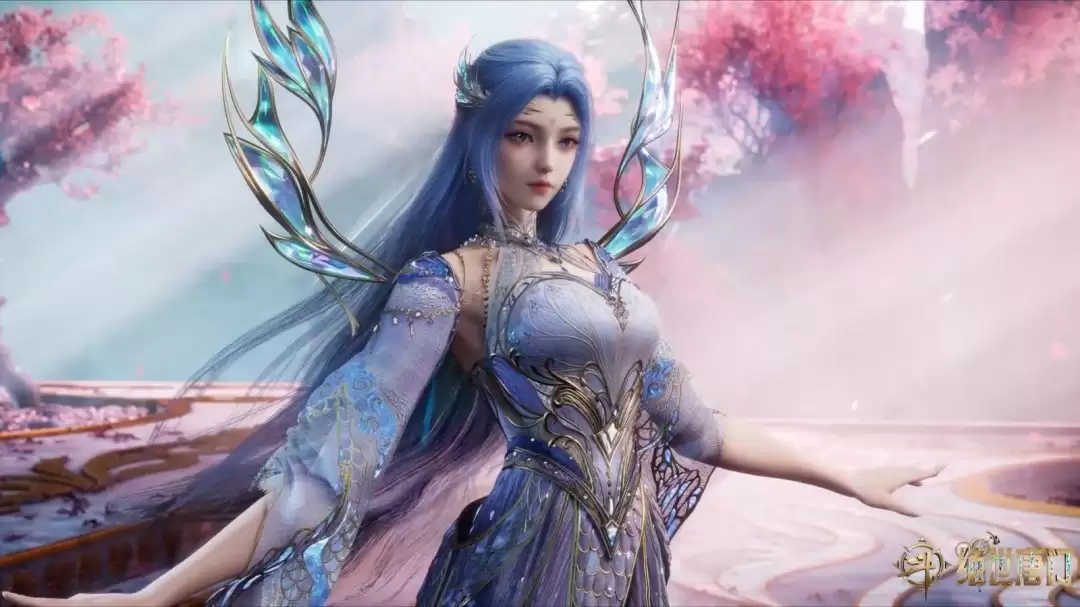 《斗罗大陆2》唐舞桐3D模型首次公开 美到窒息！