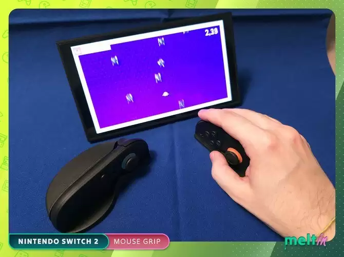 任天堂Switch 2手柄鼠标配件3D打印设计发布