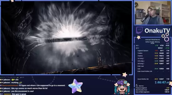 空洞骑士：丝之歌速通纪录再刷新，Onaku一小时通关创最快记录