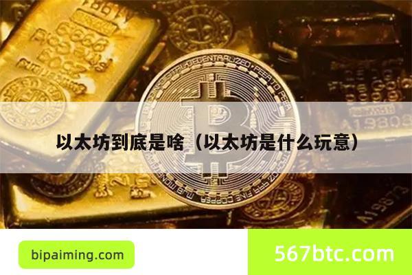 以太坊到底是啥（以太坊是什么玩意）