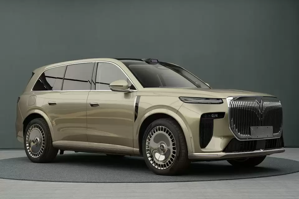 岚图“泰山”9L 旗舰 SUV 外观公开:5.23 米长,四激光雷达华为 ADS Ultra 加持