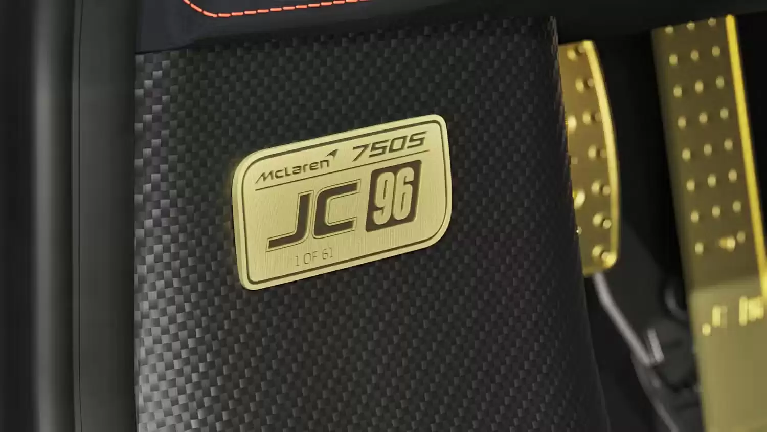 全球限 61 辆：迈凯伦展示限量版 750S JC96 超跑