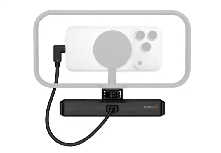 Blackmagic 推 ProDock 扩展坞：首发支持苹果 iPhone 17 Pro / Max 多机位同步拍摄、子弹时间特效等