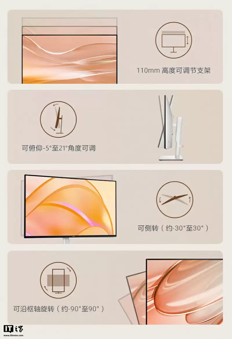 1080P 144Hz + 双扬:919 元起戴尔推出 23.8/27 英寸显示器 S2425HSM/S2725HSM