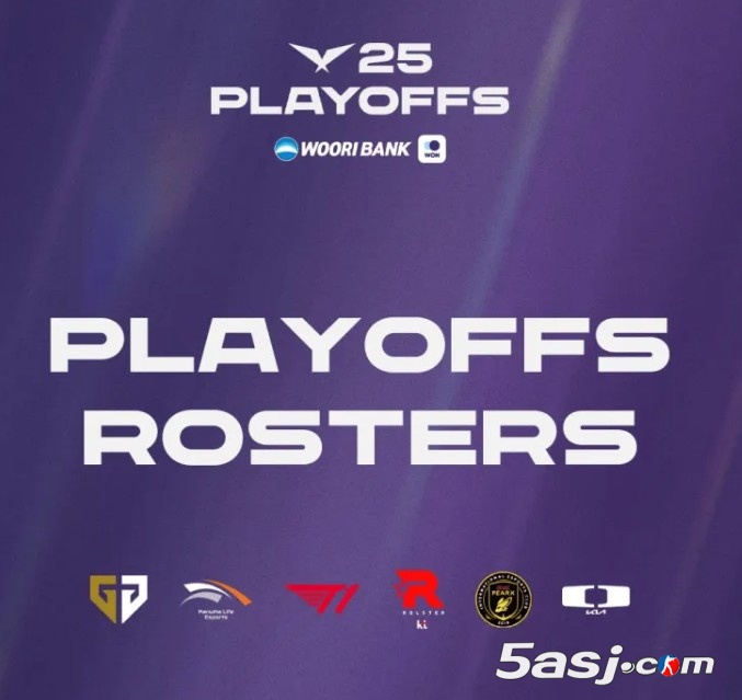 LCK公布季后赛各队大名单:T1维持DOFGK,各队均无替补 LCK公布季后赛各队大名单:T1维持DOFGK,各队均无替补