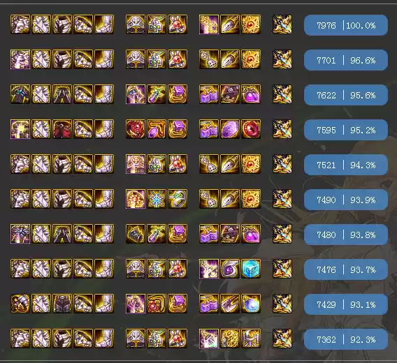 dnf神话改版精灵骑士排名