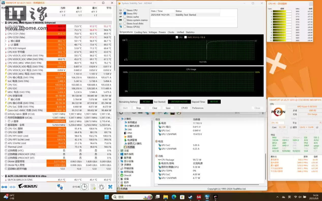 【IT之家评测室】R9 9850HX + RTX 5060，COLORFIRE MEOW R16 萌潮游戏本评测