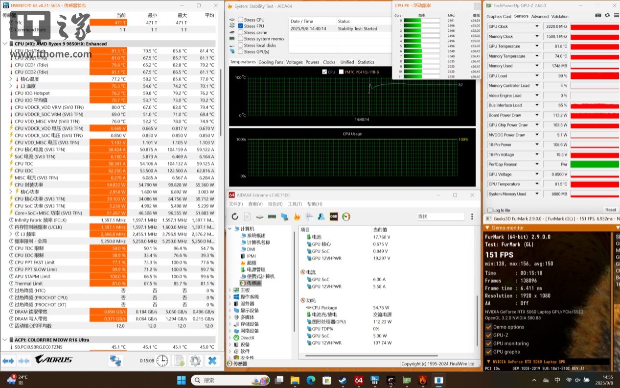 【IT之家评测室】R9 9850HX + RTX 5060，COLORFIRE MEOW R16 萌潮游戏本评测