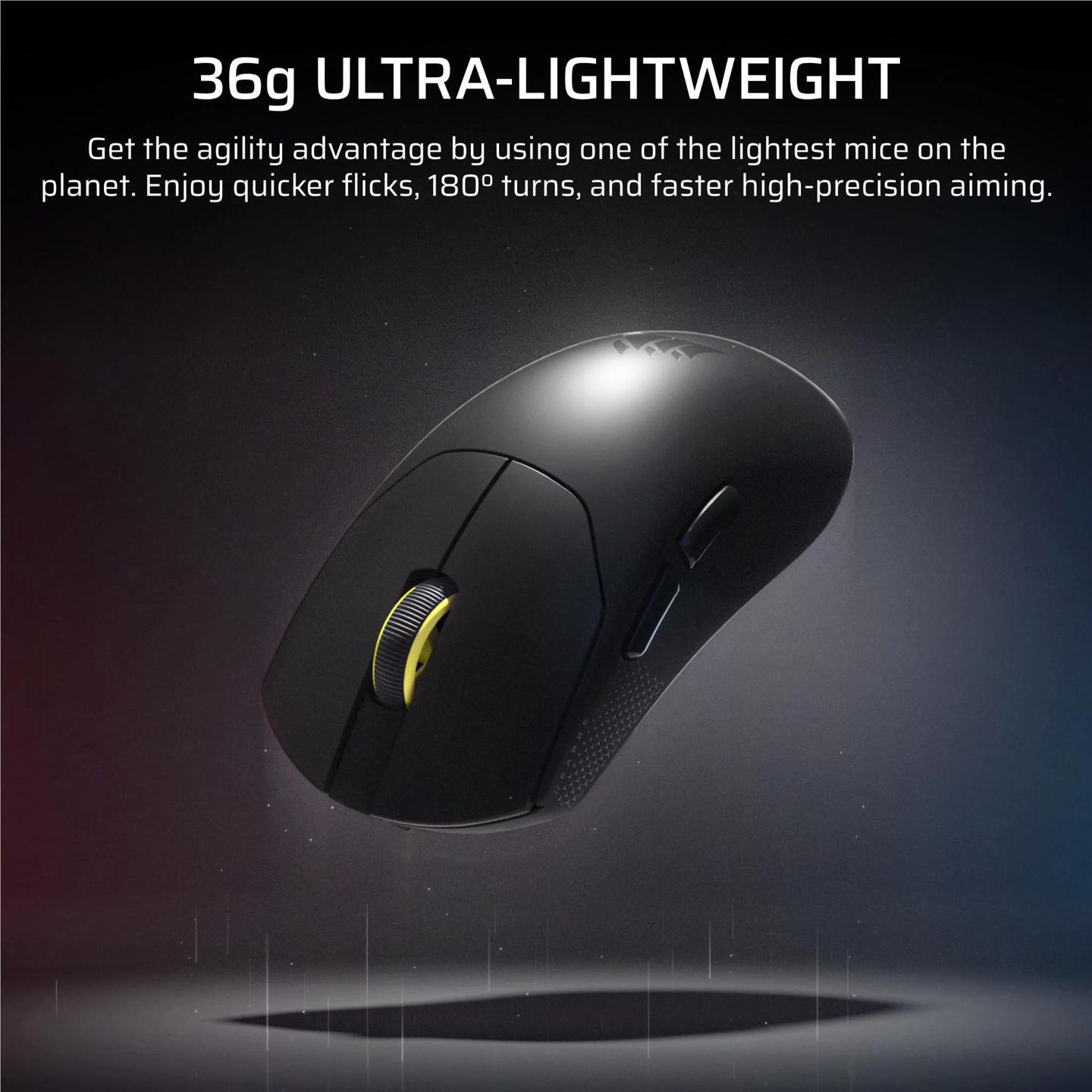 美商海盗船 Sabre V2 Pro Ultralight 无线游戏鼠标曝光：36 克、33K DPI，售 169 澳元