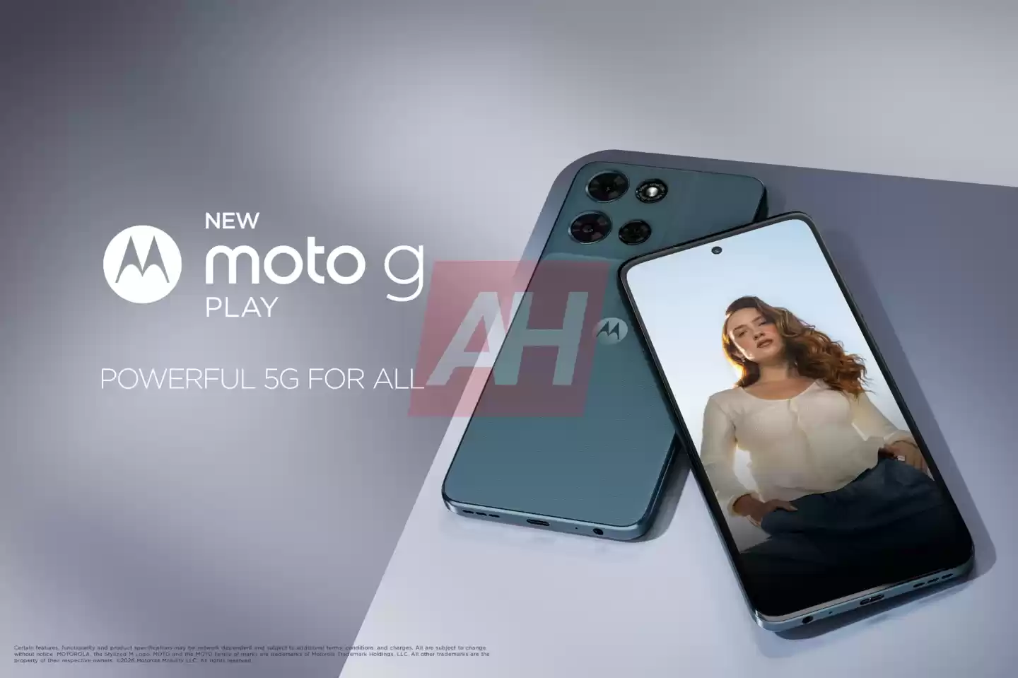 摩托罗拉 2026 款 Moto G / G Play 手机渲染图曝光:6.7 英寸直屏、天玑 6300 芯片