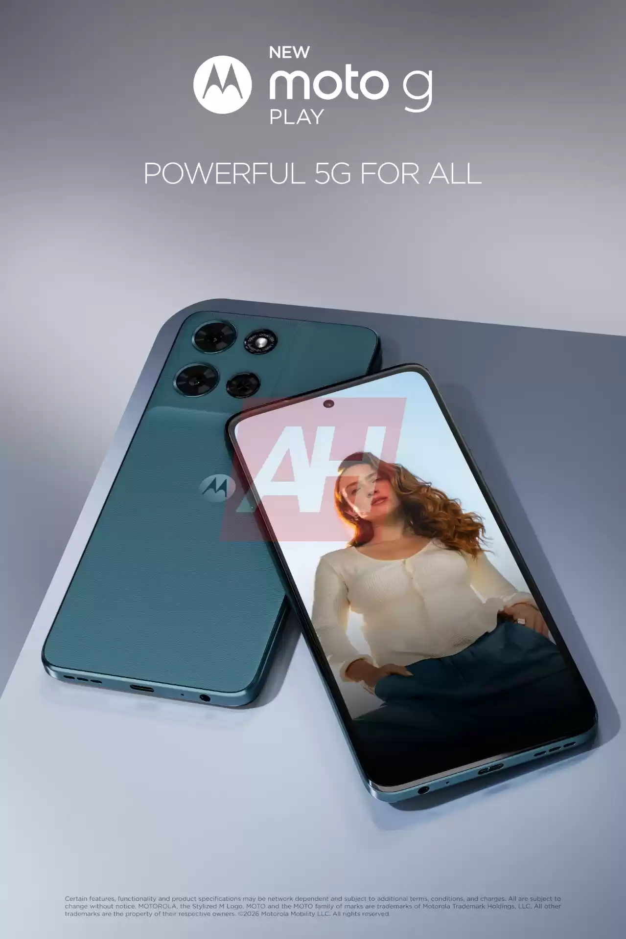 摩托罗拉 2026 款 Moto G / G Play 手机渲染图曝光:6.7 英寸直屏、天玑 6300 芯片