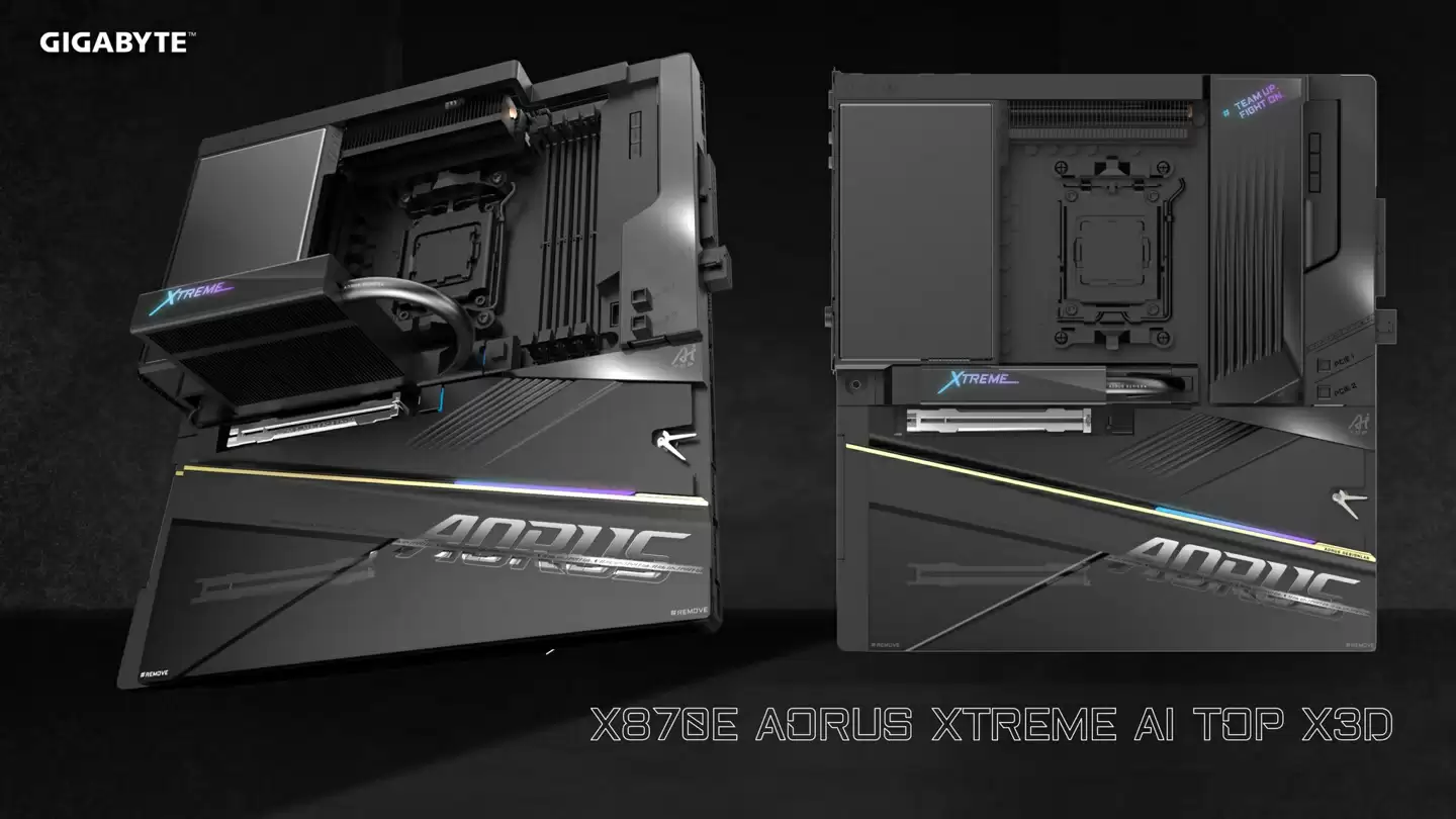 技嘉推出 X870E AORUS X3D 系列主板：增强 X3D 模式，9000MT/s 内存支持