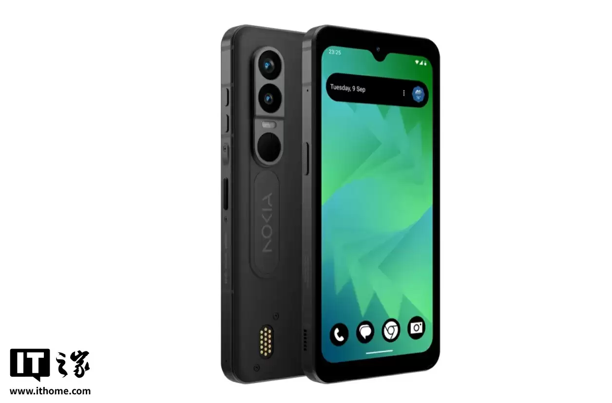 诺基亚再度联合 HMD，推出印有新版 NOKIA Logo 的 Ivalo XE 手机