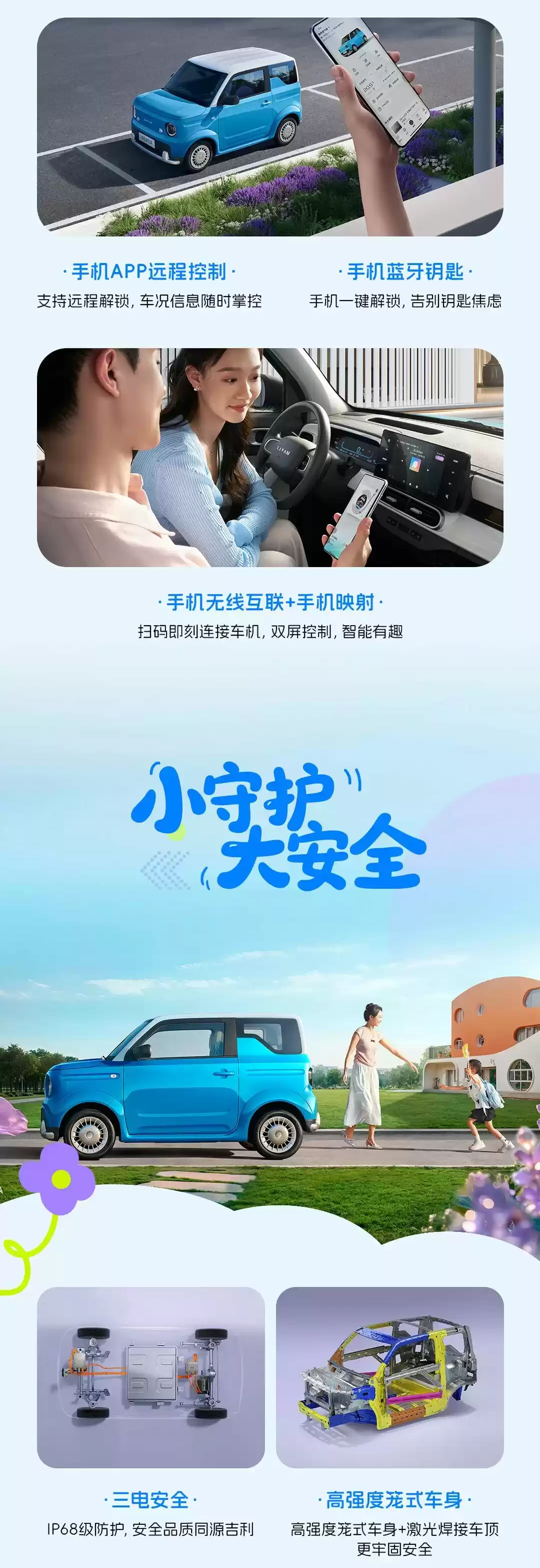 睿蓝蓝气球纯电小车上市:限时价 4.29 万元,支持 22kW 直流快充