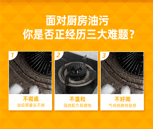 厨房油污克星！水卫士重油污清洁剂5.9元刚需速囤