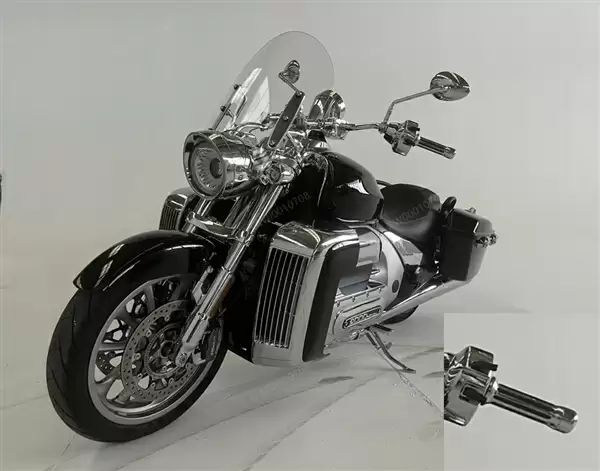 又一台水平对置8缸摩托车！长城再出手：超帅巡航车来了