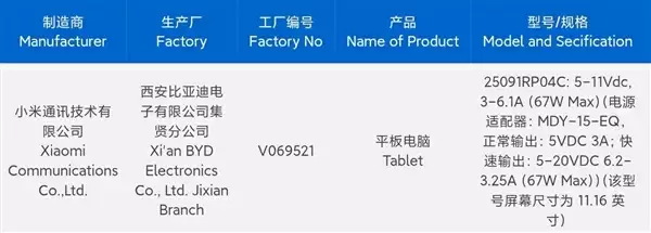 无缘玄戒自研芯!小米平板8系列跑分出炉:确认骁龙8 Elite