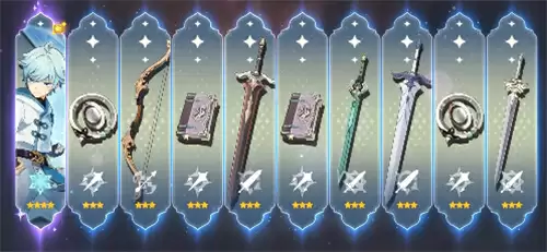 原神第一次十连抽莫娜可以不