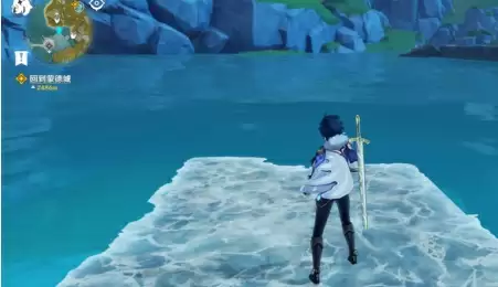 原神地图最右上角的小岛怎么去