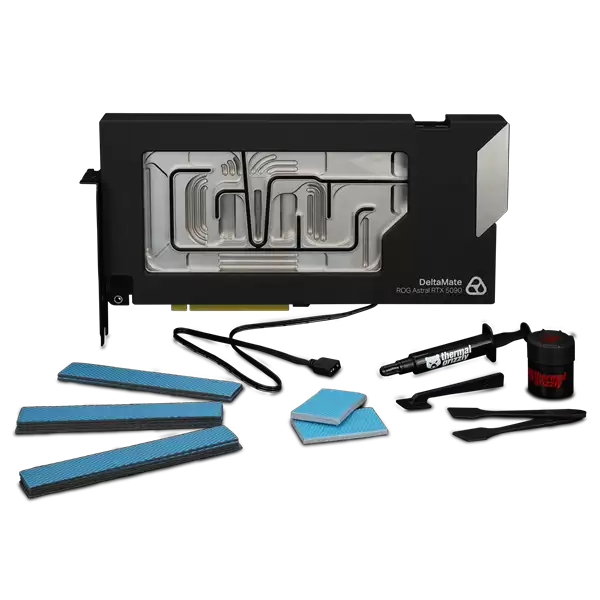 暴力熊首款显卡水冷头!专为ROG夜神RTX 5090定制 比RTX 5070都要贵