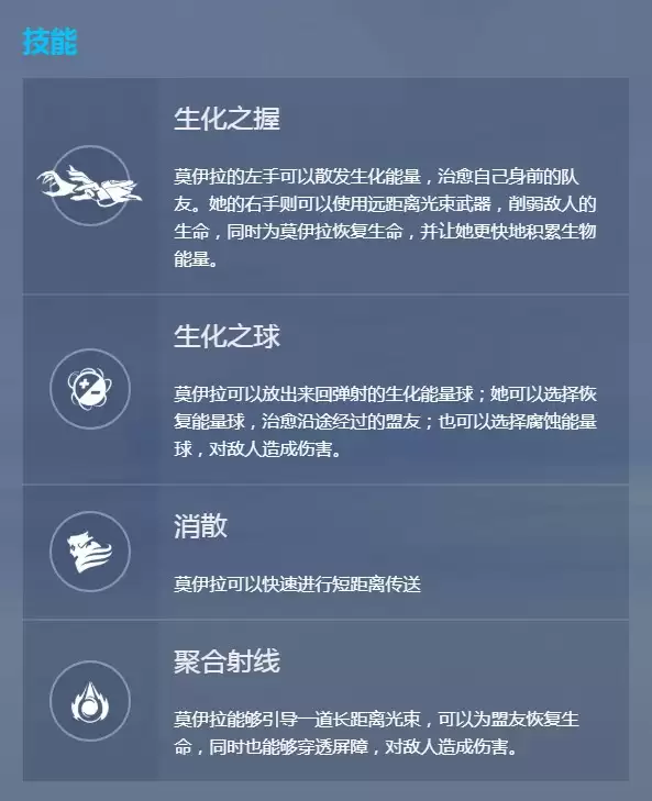 《守望先锋》莫伊拉（莫姨）基础攻略