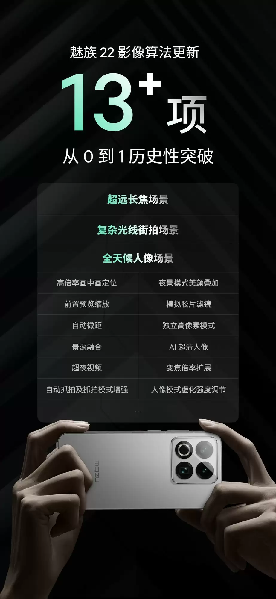 魅族22发布会汇总 小屏影像旗舰2999元起