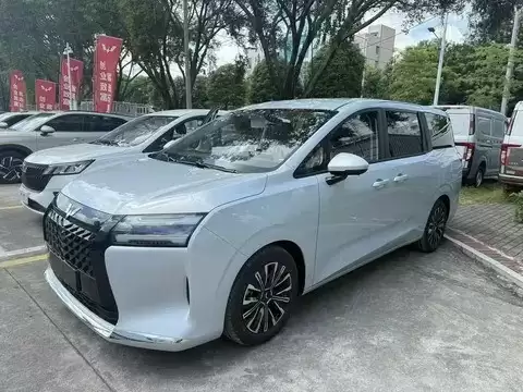 五菱星光730实车曝光，提供燃油/插混/纯电版本，定位中型MPV