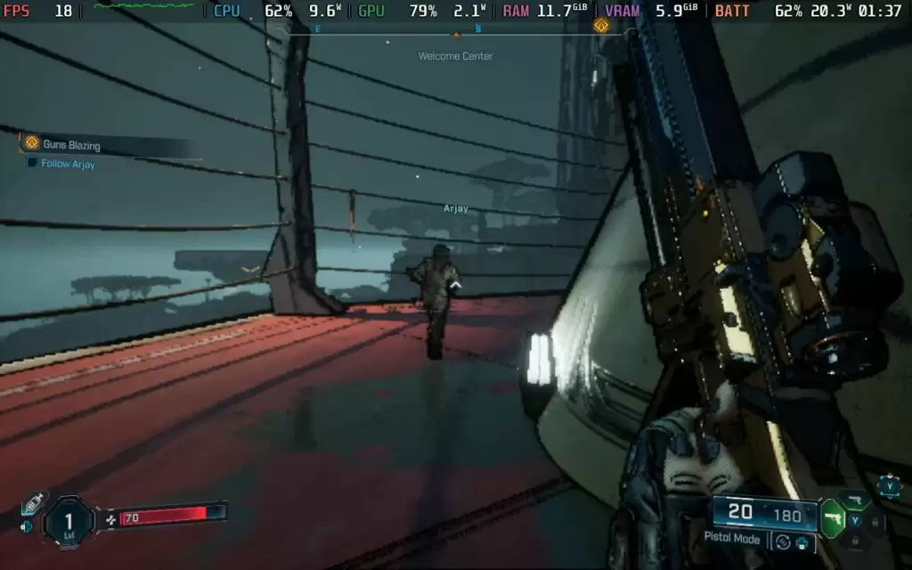 《无主之地 4》游戏在 Steam Deck 掌机运行效果不佳,存输入延迟、卡顿问题