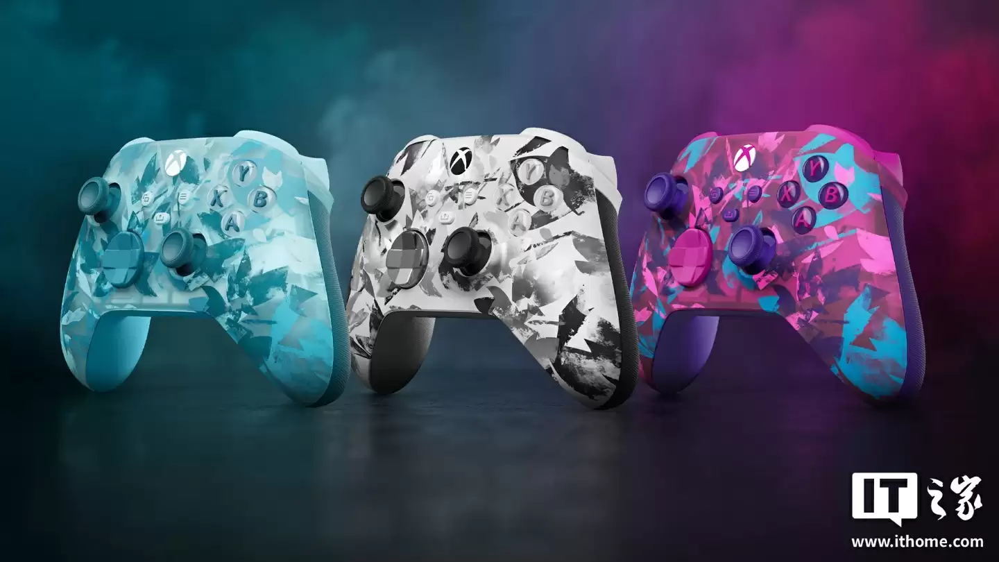 559 元微软 Xbox 手柄“破界者”特别版首销，可选冰霜之影 / 琉璃之心 / 风暴之刃配色