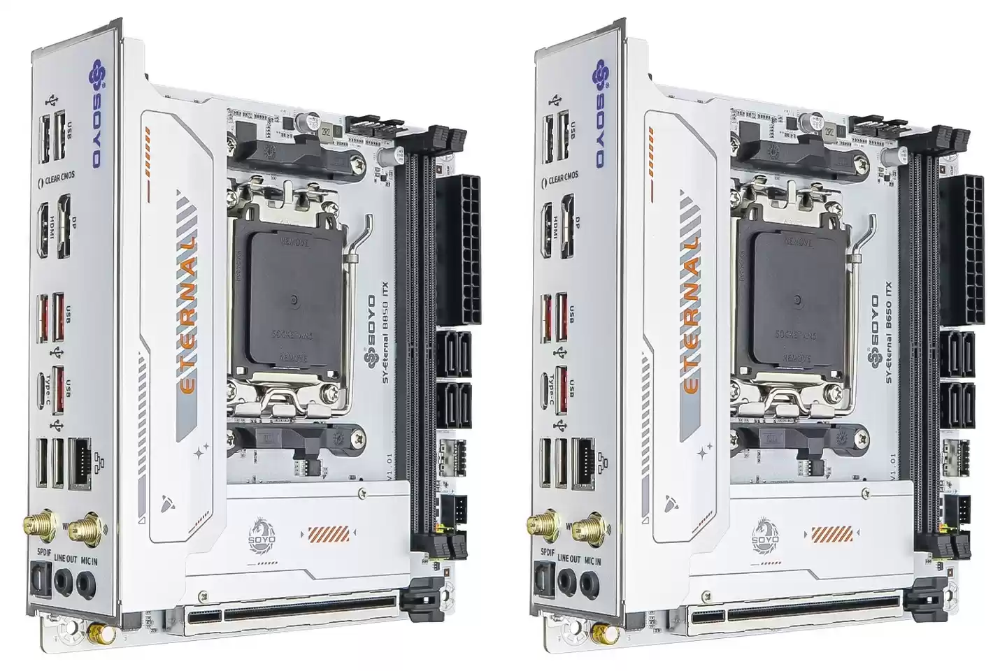 梅捷推出永恒 B850 / B650 ITX WIFI 主板，提供 Gen5 PCIe 插槽与 M.2 盘位