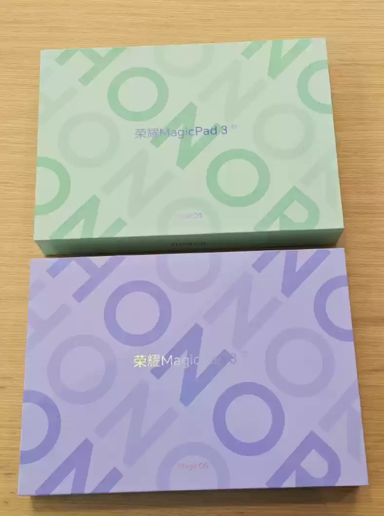 荣耀 MagicPad3 平板 12.5 英寸版本预热，“马卡龙”色系双色可选