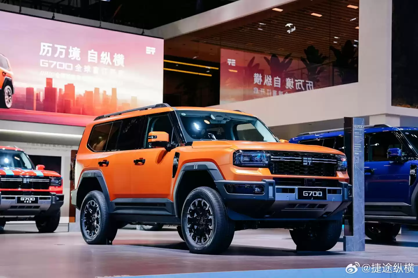 捷途纵横 G700 将于 9 月 19 日预售：中大型硬派 SUV，三把锁 + 乾崑智驾