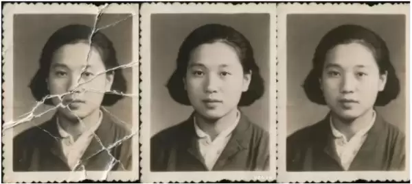 老照片修复对比