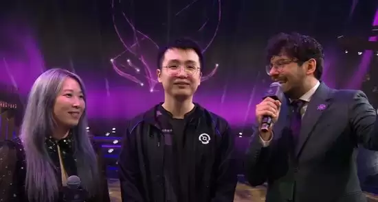 败者组决赛采访,“我觉得对手打得很棒吧,但他们上去赢不了,只有我们能赢”