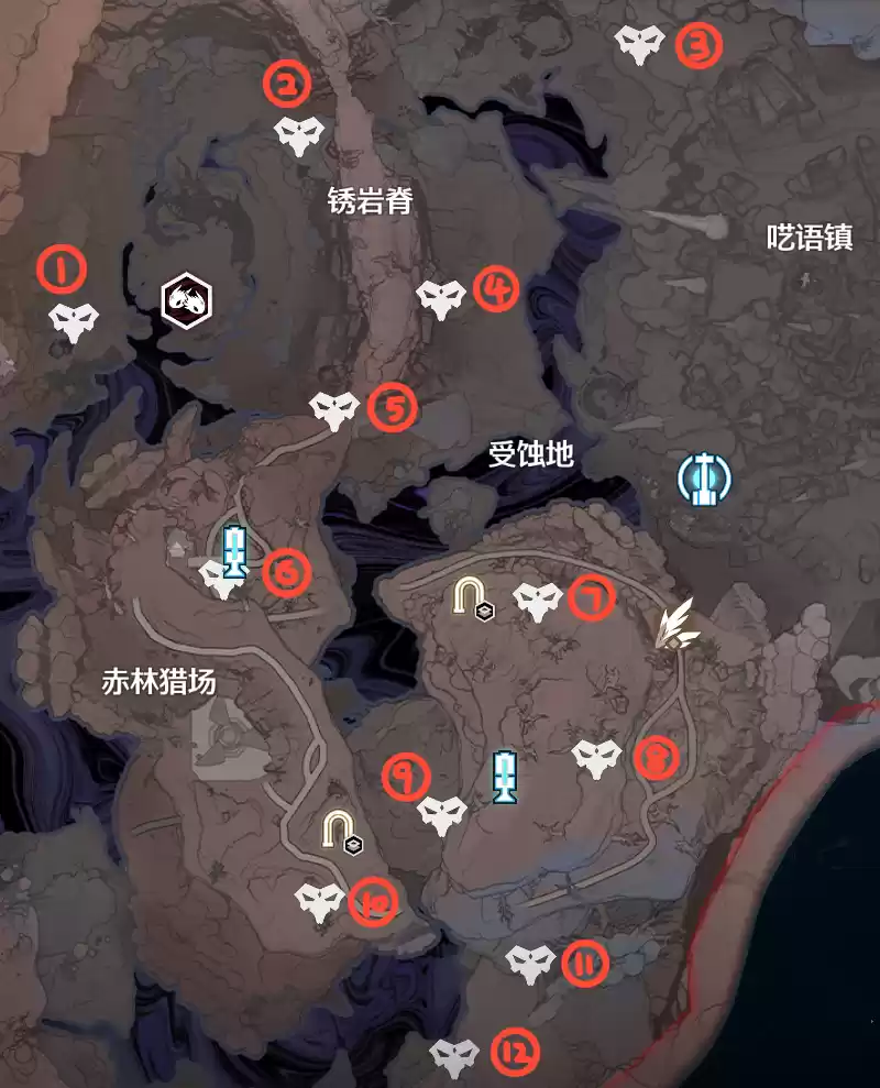 《鸣潮》呜獭獭宝箱位置分布