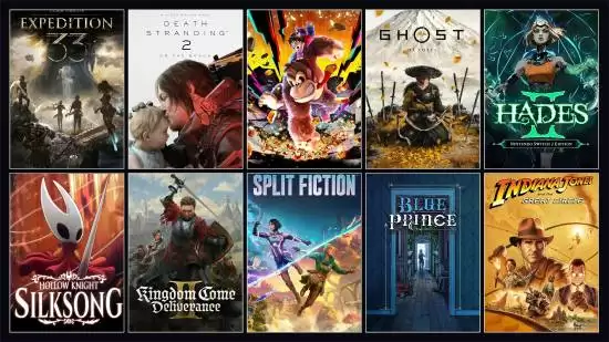 2025年游戏大作拼贴图引发热议，年度最佳候选名单引玩家期待