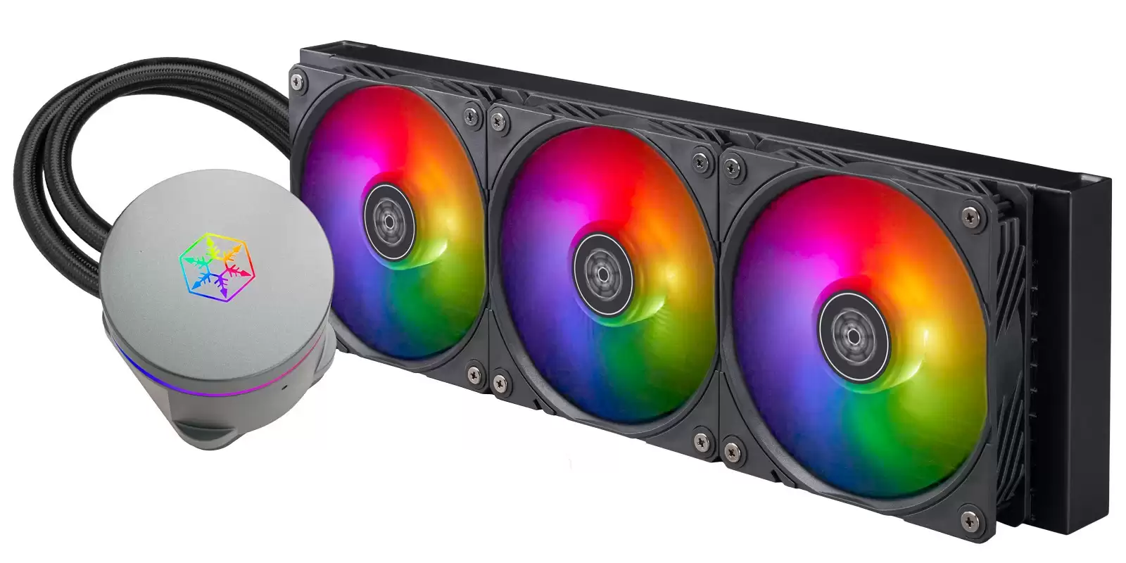 银昕推出新一代可堆叠扩展冷头风扇水冷