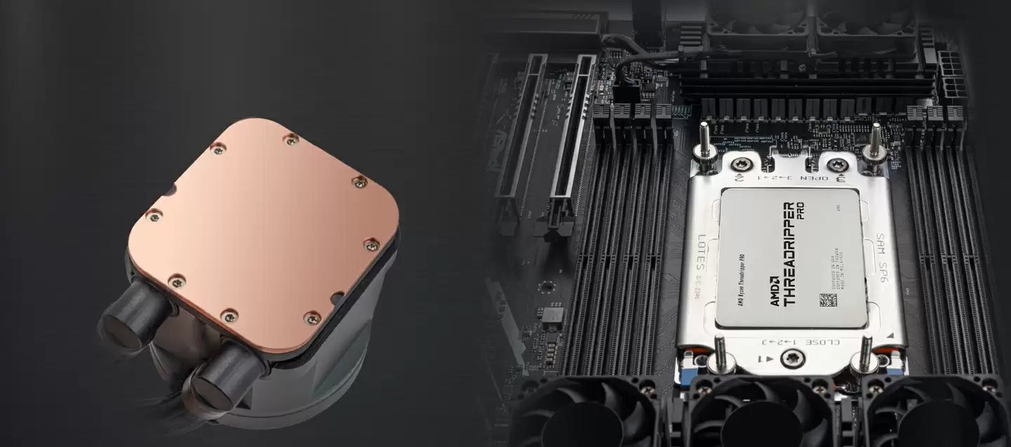 银昕推出新一代可堆叠扩展冷头风扇水冷