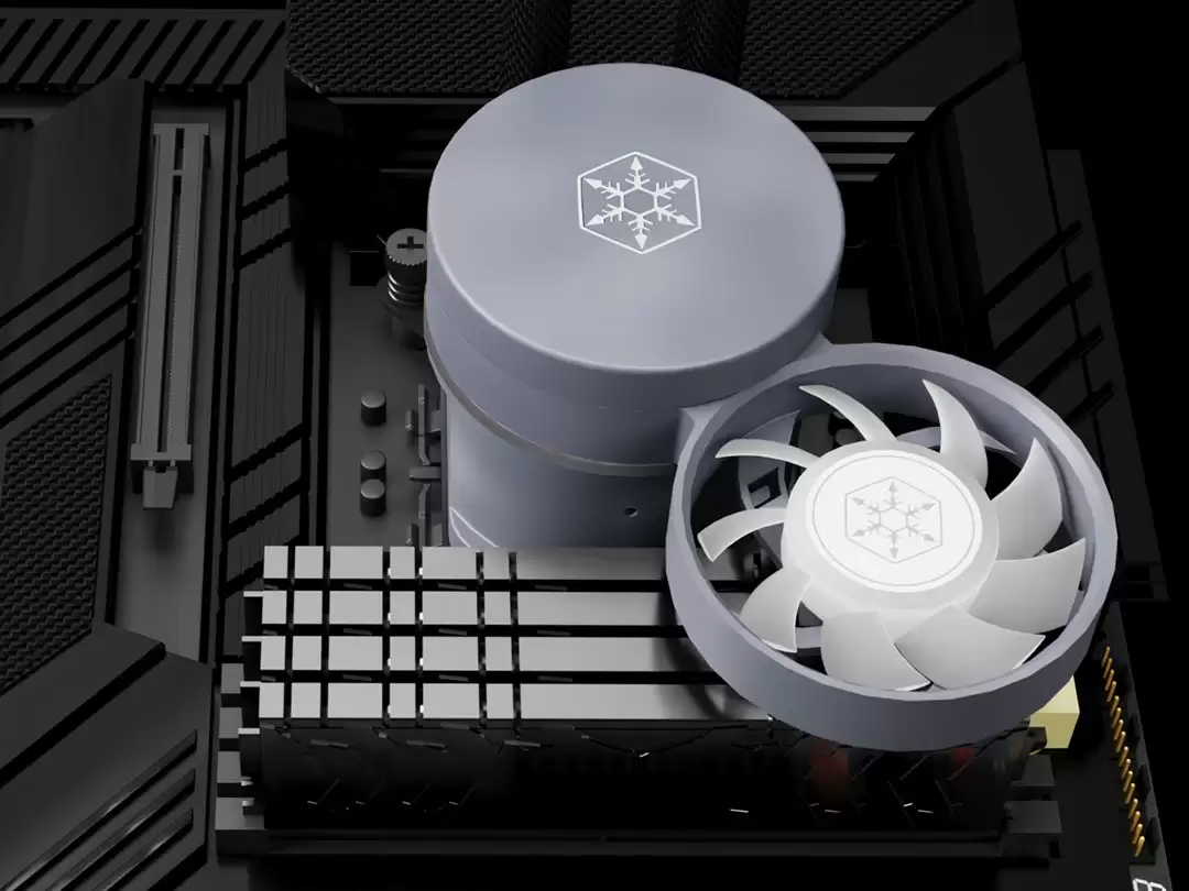 银昕推出新一代可堆叠扩展冷头风扇水冷