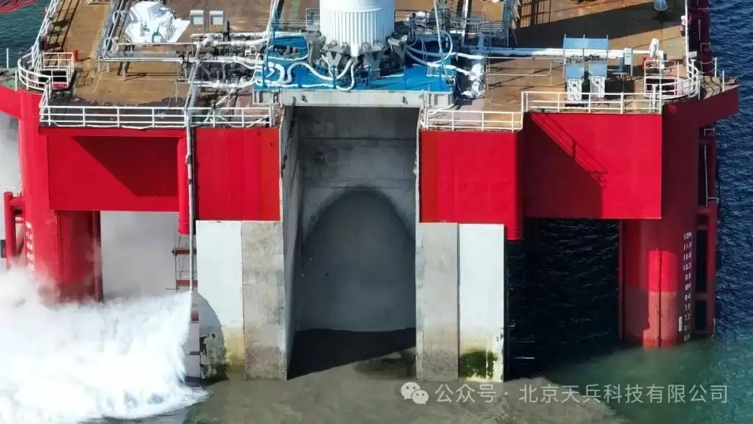 天兵科技全球首次实现海上热试车，导流槽结构完整无损伤