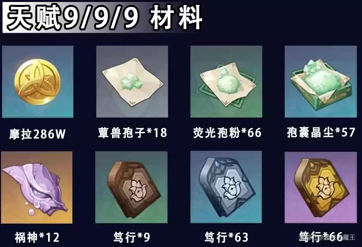 妮露天赋材料展示