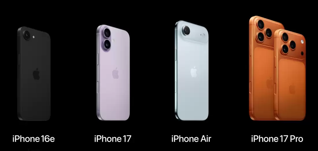 iPhone 17系列全新亮相