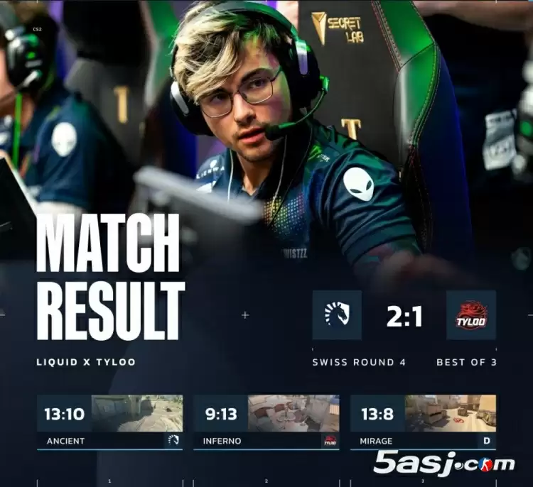 FISSURE裂变天地S2：鏖战三图遗憾淘汰，TYLOO 1-2 Liquid 卫冕冠军出局！