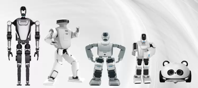 乐聚智家机器人展品